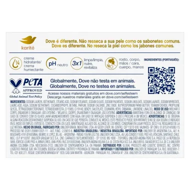 Sabonete em Barra Dove Delicious Care Karité 90g