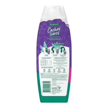 Shampoo Palmolive Cachos Livres Extrato de Coco 350ml