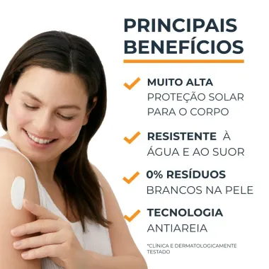 Eucerin Sun Toque Seco FPS 60 Protetor Solar Gel-Creme 200ml