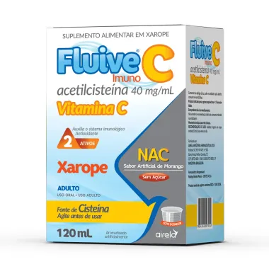 Fluive C Imuno 40mg/ml Solução com 120ml