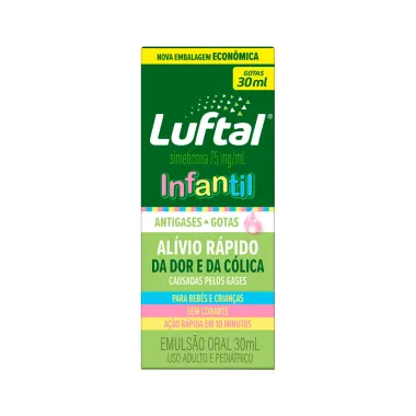 Luftal Intantil Gotas Simeticona 75mg/ml 30ml