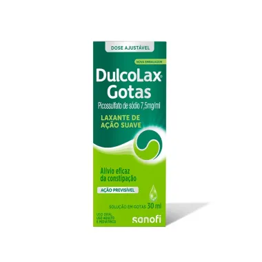 Dulcolax 7,5mg Laxante em Gotas com 30ml