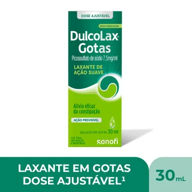 Dulcolax 7,5mg Laxante em Gotas com 30ml