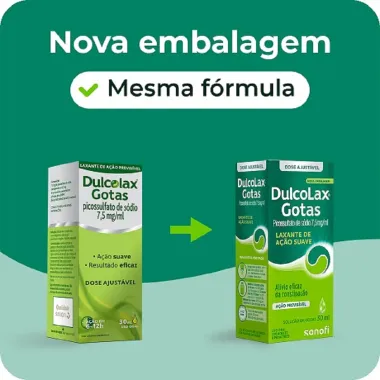 Dulcolax 7,5mg Laxante em Gotas com 30ml