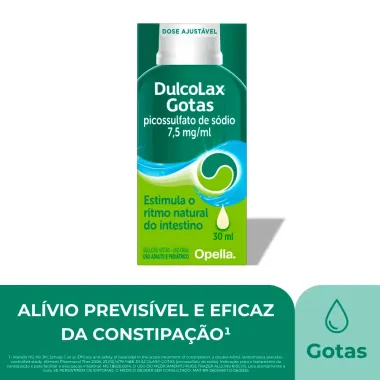 Dulcolax 7,5mg Laxante em Gotas com 30ml