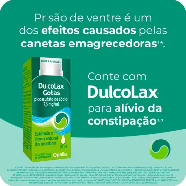 Dulcolax 7,5mg Laxante em Gotas com 30ml