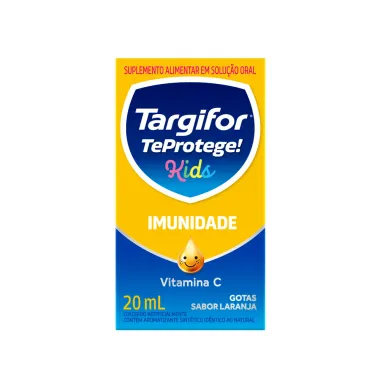 Targifor Teprotege Kids Imunidade Vitamina C Sabor Laranja Gotas 20ml