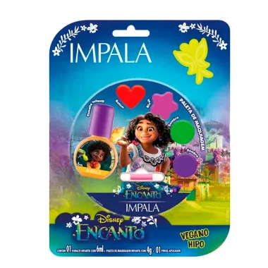 Kit Maquiagem e Esmalte Infantil Disney Encanto Impala