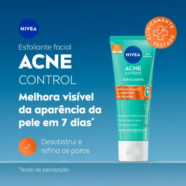 Esfoliante Facial Diário Nivea Acne Control 75ml