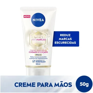 Creme para Mãos Nivea Luminous 630° 50g