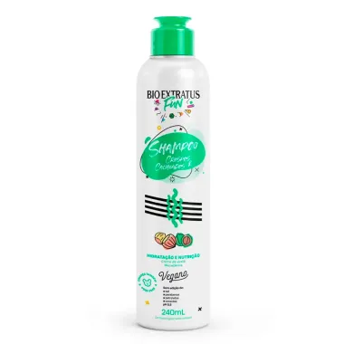 Shampoo Bio Extratus Fun Crespos e Cacheados Hidratação e Nutrição 240ml