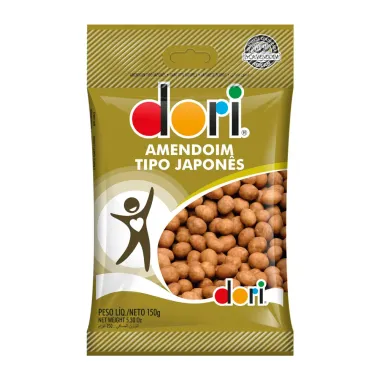 Amendoim Tipo Japonês Dori Salgado 150g