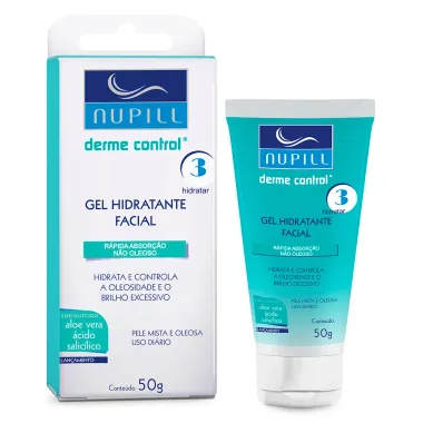 Gel Hidratante Facial Nupill Derme Control 50g