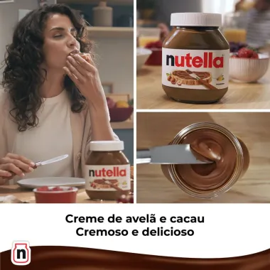 Nutella Creme de Avel&atilde; 140g