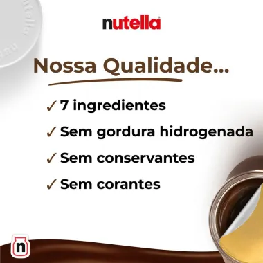 Nutella Creme de Avel&atilde; 140g