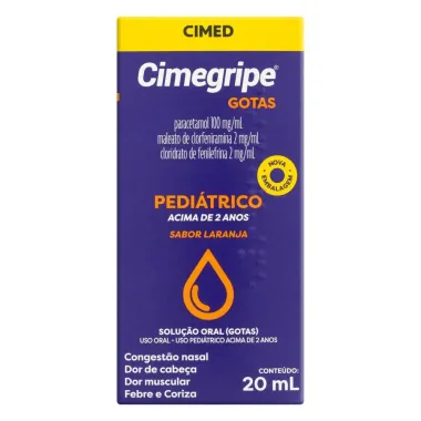 Cimegripe Gotas com 20ml