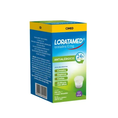 Anti Alergico Loratamed 1 Mg/Ml Xarope 100Ml