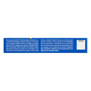 Loratamed 10mg com 12 Comprimidos