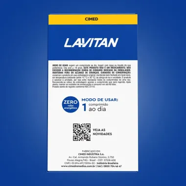 Lavitan A-Z com 60 Comprimidos
