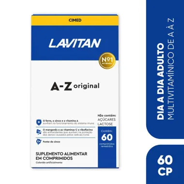 Lavitan AZ Original Suplemento Alimentar com 60 Comprimidos