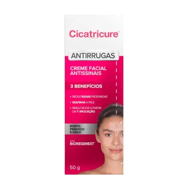 Cicatricure Creme Facial Antissinais 50g