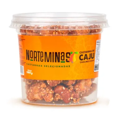 Castanha de Caju Norteminas Caramelizada 180g