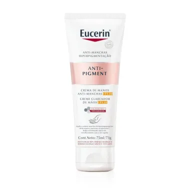 Eucerin Anti-Pigment Creme Hidrante Clareador de Mãos FPS 30 75ml