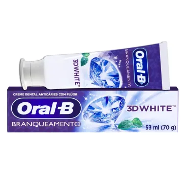 Creme Dental Oral-B 3D White Brilliant Fresh 70g