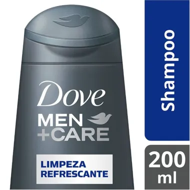 Shampoo Dove Men Care Limpeza Refrescante 200ml