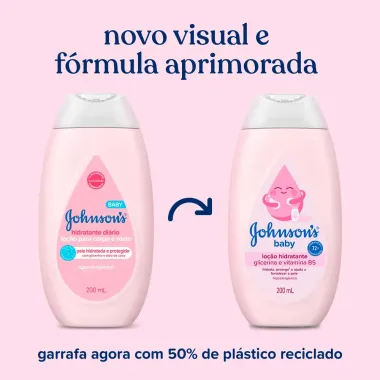 Loção Hidratante Johnson's Baby 200ml