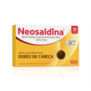 Neosaldina 30 Dr&aacute;geas