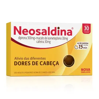 Neosaldina 30 Drágeas