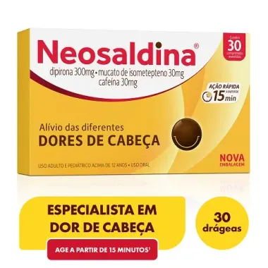 Neosaldina 30 Drágeas