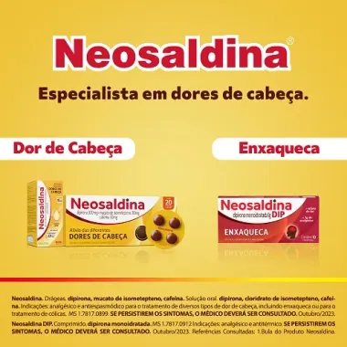 Neosaldina 30 Drágeas