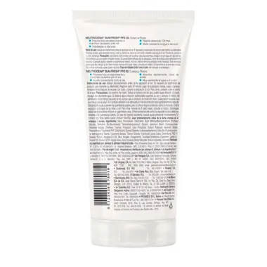 Protetor Solar Neutrogena Sun Fresh FPS 50 120ml