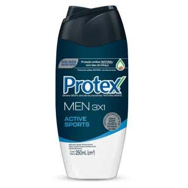 Sabonete L&iacute;quido Protex For Men Sport com 250ml