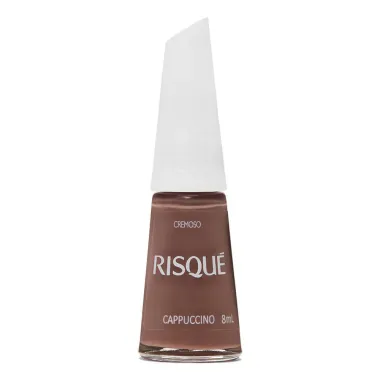 Esmalte Risqué Cor Capuccino Hipoalergênico com 8ml