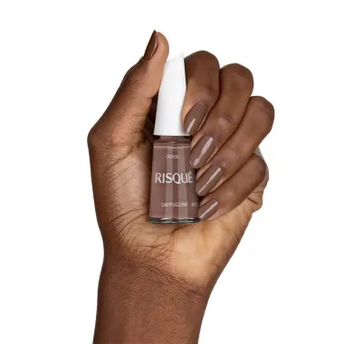 Esmalte Risqué Cor Capuccino Hipoalergênico com 8ml