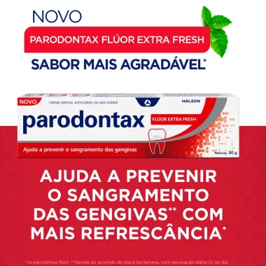 Creme Dental Parodontax Flúor Extra Fresh 50g