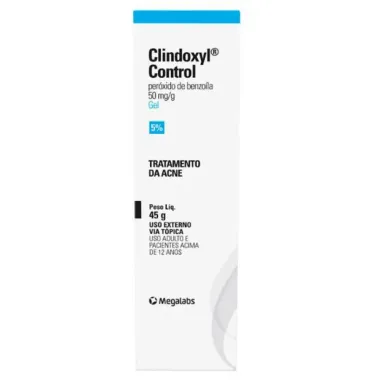 Clindoxyl Control 50mg/g (5%) Gel com 45g