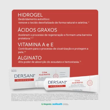 DERSANI HIDROGEL ALGINATO 85G