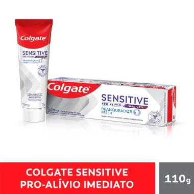Creme Dental Colgate Sensitive Pro Alívio Imediato Branqueador Fresh 110g