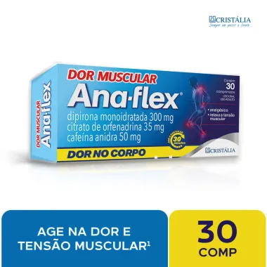 Ana-Flex com 30 Comprimidos