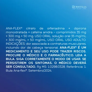 Ana-Flex com 30 Comprimidos