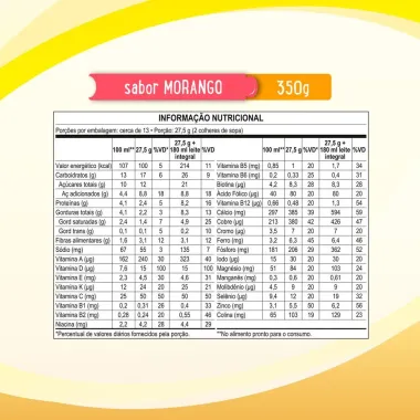 Nutren Kids Morango Complemento Alimentar Lata com 350g