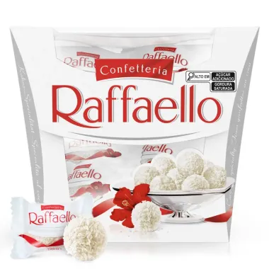 Bombons Ferrero Raffaello com 15 Unidades