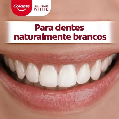 Creme Dental Colgate Luminous White Carvão Ativado 70g