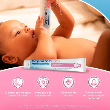 Bepantol Baby Creme Preventivo de Assaduras para Bebês 60g