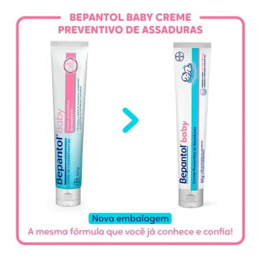 Bepantol Baby Creme Preventivo de Assaduras para Bebês 60g