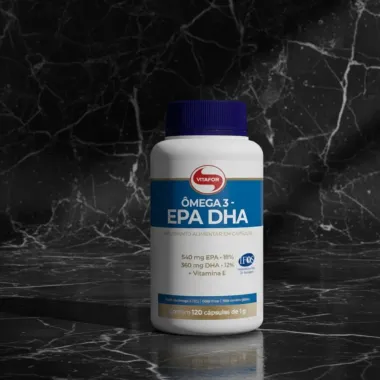Ômega 3 EPA DHA 1g Vitafor 120 Cápsulas